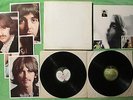 THE BEATLES 2XLP WHITE ALBUM APPLE SWBO 101 NUMBERED A1809814 VG+ POSTER PHOTOS