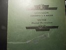 Chausson Concert Concerto in D Thibaud/Cortot string  quartet  Victor M-165