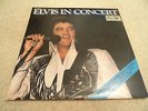 Elvis Presley Vinyl LP - Elvis in Concert 2 Record Set VGC
