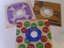 TITUS TURNER-MAC CURTIS-1950's- (3) RARE KING PROMO WHITE LABEL ROCK-ABILLY
