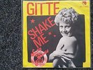 Gitte - Shake me/ Flying to the moon 7'' Single SUNG IN ENGLISH