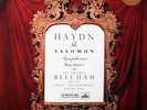 THOMAS BEECHAM / Haydn The Salomon Symphony No.7&8 / EMI HMV Cream&Gold, ASD 339