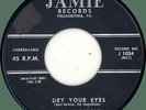 INSPIRATIONS Dry Your Eyes / Good By 45rpm Jamie 1956 black label