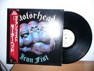 Motorhead  Iron fist  VINYL LP Japan Obi NMint