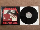 METALLICA – KILL 'EM ALL – 12” LP RECORD (ORIGINAL PRESS 1983)