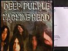 DEEP PURPLE machine head TPSA 7504 A1U/B1U gramophone +insert 1st uk LP PS EX/EX