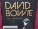 BOX 13 LP DAVID BOWIE FIVE YEARS 1969/1973 VINYL DISC RECORD SET LIMITED EDITION