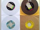 GROUP (12) PREMIUM TITLE 45's STONES, ZEPPELIN, THE WHO, PINK FLOYD, BILLY RILEY