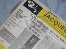 JACQUES BREL - Olympia 64 - LP 25 cm  avec DEDICACE