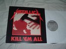 METALLICA  Kill 'Em All '83 ORIGINAL Megaforce SILVER Label press LP NMint