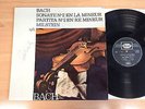 NATHAN MILSTEIN Bach Sonatas & Partitas n° 2 FRENCH LP CAPITOL SIGNED