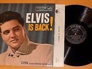 ELVIS PRESLEY Elvis is Back LP og Japan press Victor LS-5198 lyric sleeve 1960