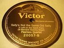 POP PEERLESS QUARTET Sally's Not The Same Old Sally VICTOR 20057 E+
