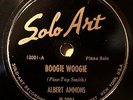 BLUES 78 ; ALBERT AMMONS SOLO ART Boogie Woogie/ Mecca Flat Blues CLEAN COPY