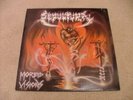 SEPULTURA - MORBID VISIONS - LP SHARK RECORDS - SHARK 004 - VG+