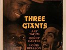 ART TATUM / BENNY CARTER...The Three Giants LP Vinyl Verve MGV-8013 MONO Q-983