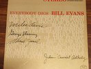 BILL EVANS TRIO-1958 JAZZ-RIVERSIDE LBL 1129-EVERYBODY DIGS BILL EVANS