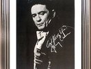 ULTRA COOL - JOHNNY CASH - MUSIC LEGEND - ORIGINAL HAND SIGNED AUTOGRAPH