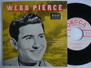 WEBB PIERCE NEW SILVER BELLS / 7INCH PS EP