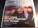 ROLLING STONES R&R 45 Let's Spend The Night Together b/w Ruby Tuesday VG++