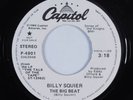 Rock Funk Breaks 45 BILLY SQUIER The Big Beat CAPITOL VG+ HEAR