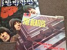 3 X VINTAGE BEATLES LP's PLEASE PLEASE ME (1963), RUBBER SOLE, HARD DAY'S NIGHT