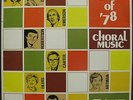 DONNY & MARIE OSMOND Best Of '78 Choral Music PROMO Only LP Jensen Publications