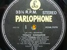Beatles NEW ZEALAND Yellow Submarine Black and Yellow Parlophone Export Style