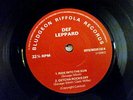 Rock Band DEF LEPPARD EP Vinyl record RED LABEL  33 1/3 rpm AS IS