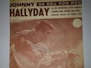 Rarest Israeli JOHNNY HALLYDAY EP - DA DOU RON RON - 1963 French Pop From Israel