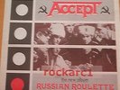 ACCEPT Russian Roulette 1986 UK Poster size Press ADVERT 16x12