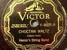 BIG CHIEF HENRY'S STRING BAND Victor 40225 Super RARE Pre-War Country