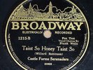 Castle Farms Serenaders (Bill Haid)-Taint So Honey Taint So Broadway 1215 78