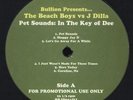 THE BEACH BOYS VS J DILLA Pet Sounds: In The Key Of Dee LP NEW VINYL repress Bul