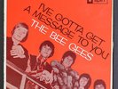 BEE GEES: I've Gotta Get A Message To You + 3 45 (Australia, PC) rare Rock & Po