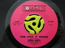 NORTHERN SOUL 45-Myrna March-Our Love,It Grows-Roulette Vg+ HEAR
