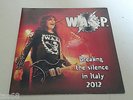 WASP BREAKING THE SILENCE IN ITALY 2012  RARE LIMITED 7
