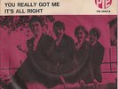 THE KINKS ‘YOU REALLY GOT ME’ NORWAY PS 45