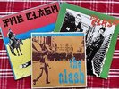 THE CLASH - GIVE 'EM ENOUGH ROPE - SELF TITLED S/T - BLACK MARKET - VINYL VG+