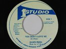 Reggae 45 DAWN PENN You Don't Love Me on Studio One VG++