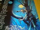 IRON MAIDEN - FEAR OF THE DARK 1ST PRESS GATEFOLD LP EMD 1032 HEAVY METAL EX/EX