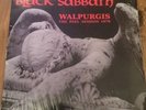 BLACK SABBATH - WALPURGIS -  12 INCH RED VINYL LP JOHN PEEL