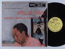 CHARLIE PARKER W/ STRINGS April In Paris VERVE LP VG++