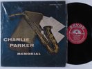 CHARLIE PARKER Memorial SAVOY LP VG+
