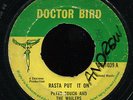 Peter Touch & The Wailers - Rasta Put It On UK Doctor Bird 7