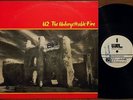 TOP RARE U2 THE UNFORGETTABLE FIRE Southamerica Unique PROMO Only M- LP + Sheet