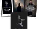 DAVID BOWIE - Blackstar(USA 2016 SEALED DELUXE CLEAR VINYL ALBUM + 3 LITHOGRAPH)