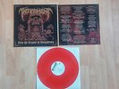 INTERMENT INTO THE CRYPTS OF BLASPHEMY LP RED VINYL