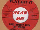 HILLBILLY BOPPER: JAMES D BURHUS - Don't Monkey With My Widder FLAT-GIT-IT