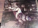 Led zeppelin AUTOGRAPHED Vinyl - InThrough The Out Door -  Plant, Page and Jones
